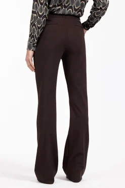 Flair LONG bonded trousers -|Studio Anneloes Fashion