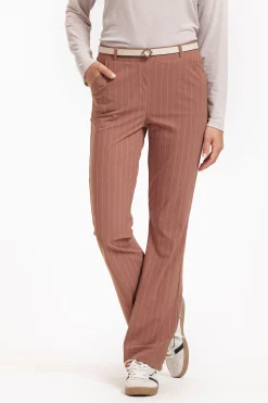 Flair pinstripe trousers -|Studio Anneloes Hot