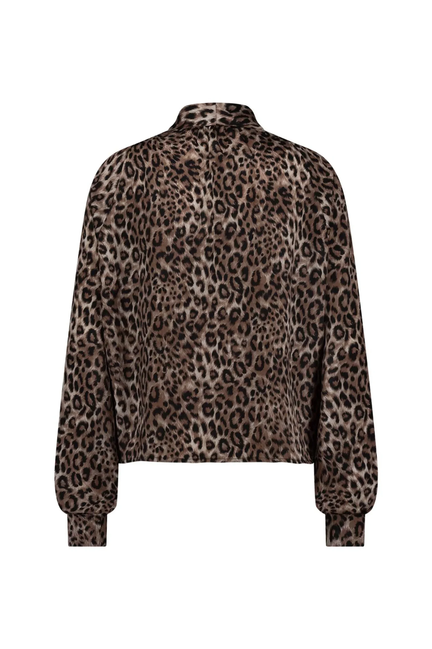 Frances satin animal blouse -|Studio Anneloes Sale