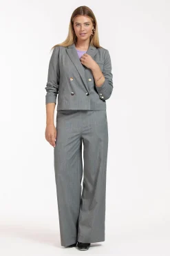 Franky gold stripe blazer -|Studio Anneloes New