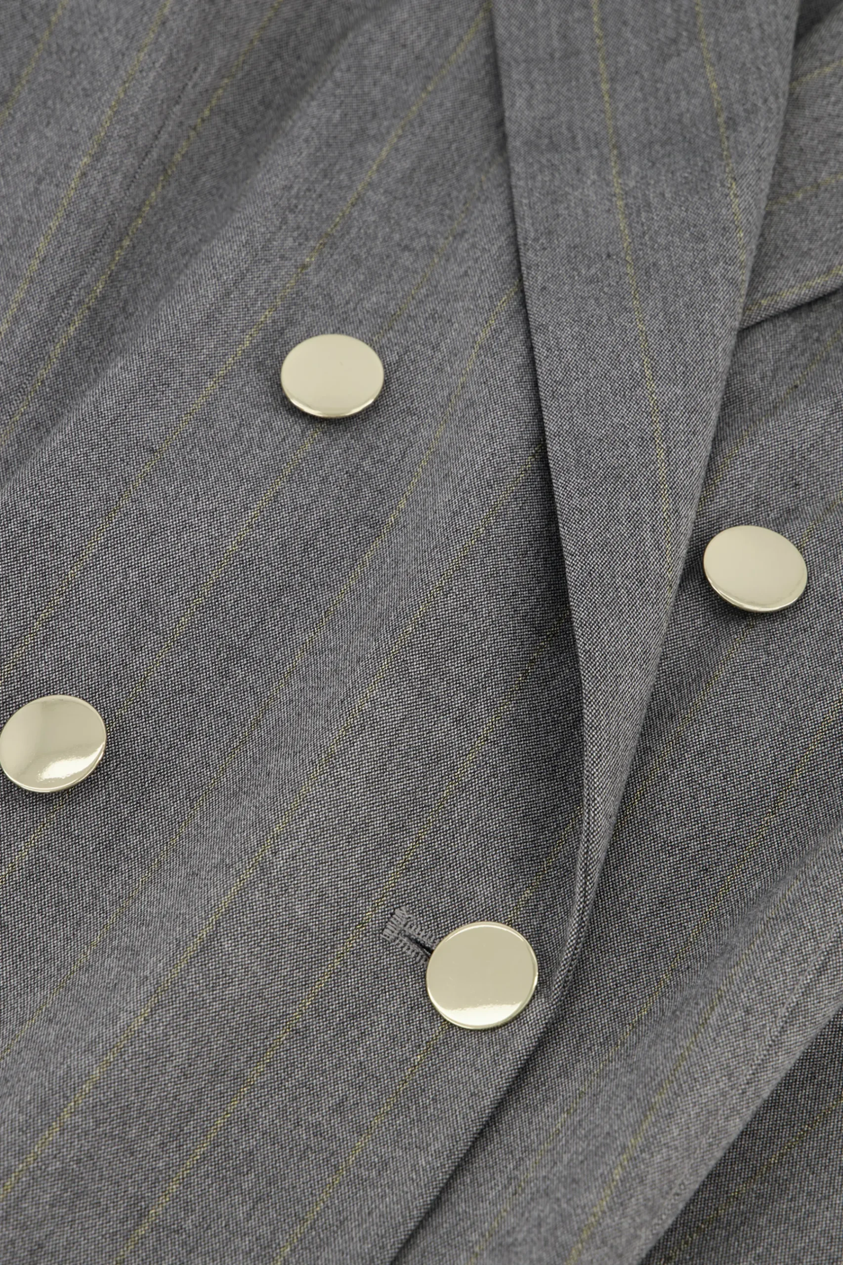 Franky gold stripe blazer -|Studio Anneloes New