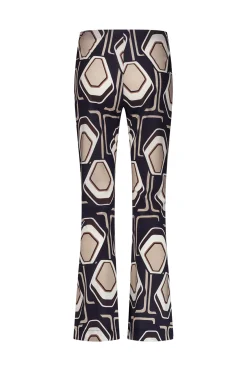 Ginger graphic flair trousers -|Studio Anneloes Best