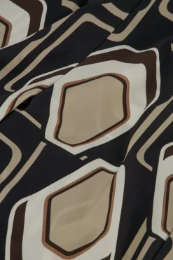Ginger graphic flair trousers -|Studio Anneloes Best