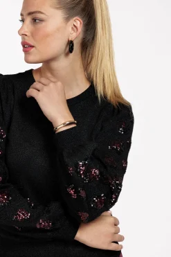 Hilly embroidery pullover -|Studio Anneloes Outlet