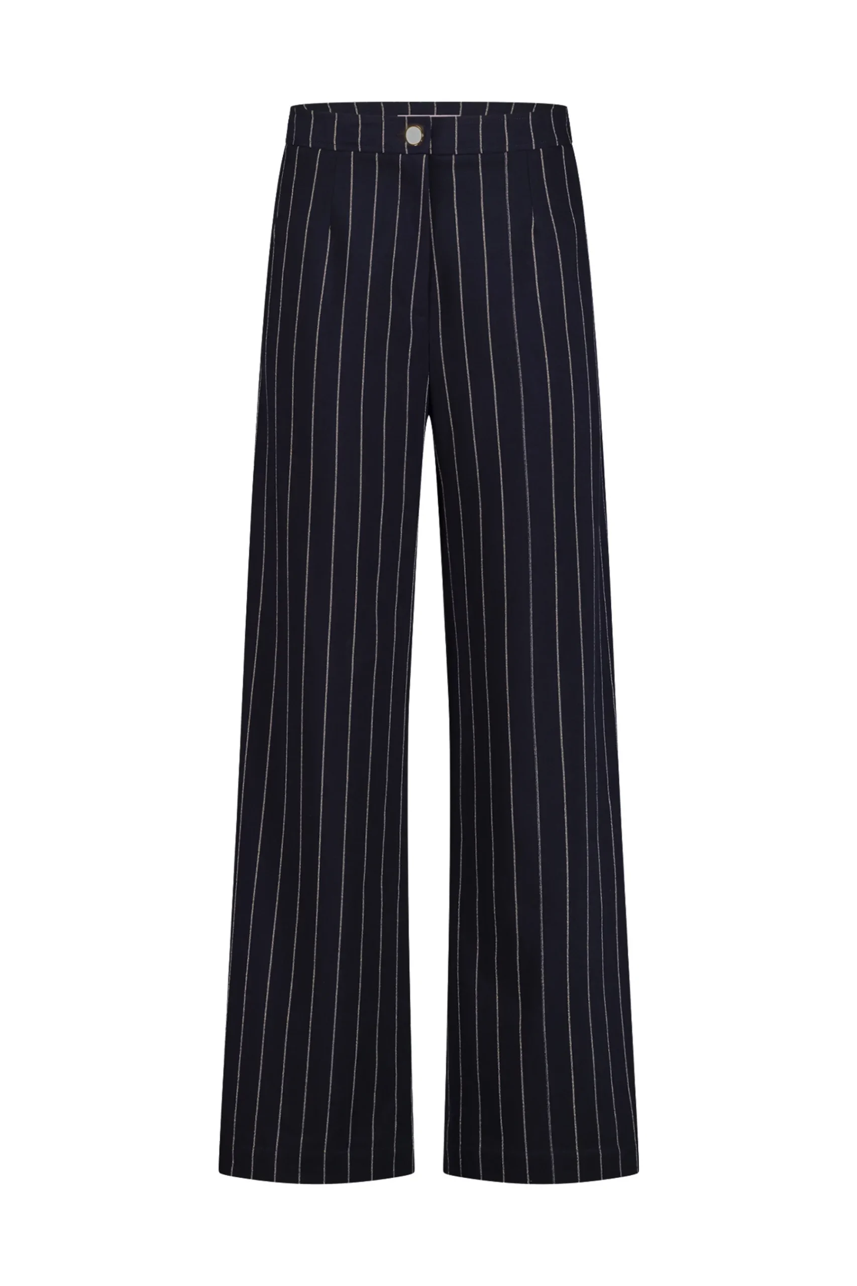 Holly gold pinstripe trousers -|Studio Anneloes Hot