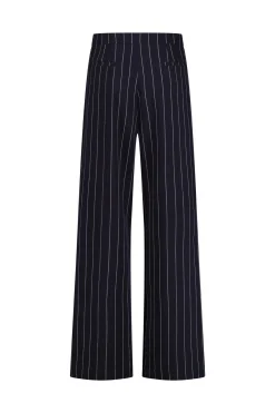 Holly gold pinstripe trousers -|Studio Anneloes Hot
