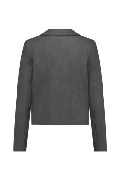 Idani grey melee blazer -|Studio Anneloes Discount
