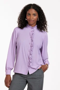 Idetta ruffle blouse -|Studio Anneloes Clearance