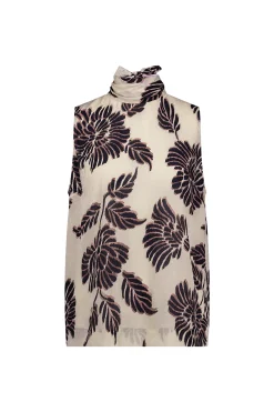 Ilsa flower crepe top -|Studio Anneloes Fashion
