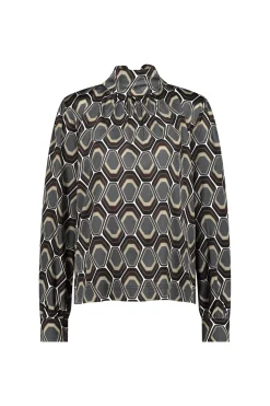 Inzie graphic blouse -|Studio Anneloes Clearance