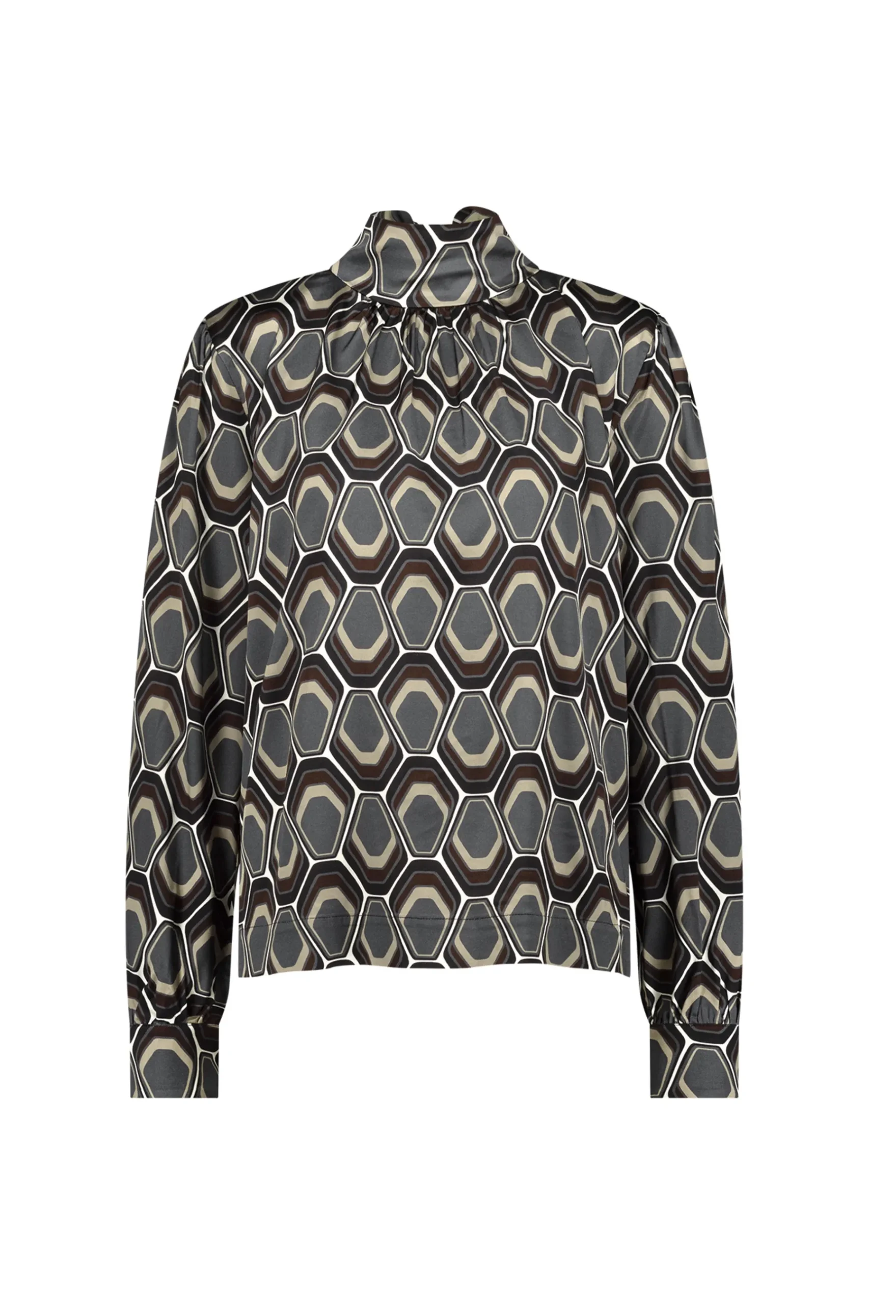 Inzie graphic blouse -|Studio Anneloes Clearance