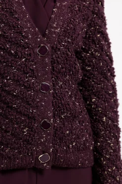 Iris chunky glitter cardigan -|Studio Anneloes Best
