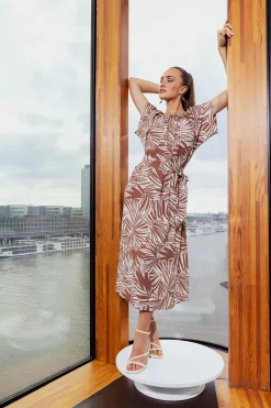 Ivy palm dress -|Studio Anneloes New
