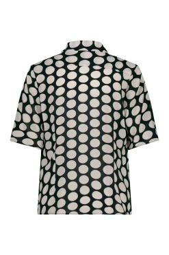 Jean big dot blouse -|Studio Anneloes Fashion