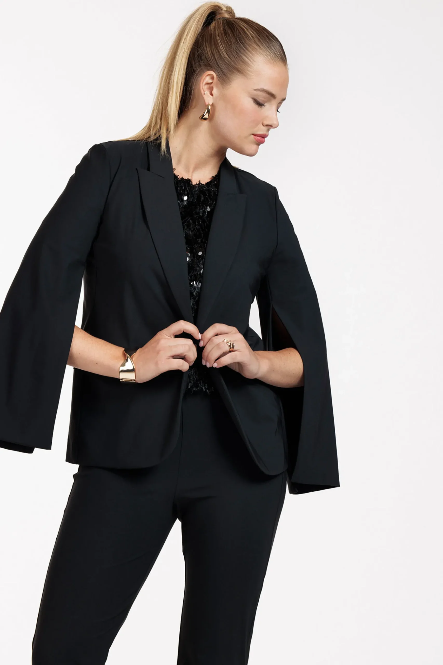 Joline cape blazer -|Studio Anneloes Outlet