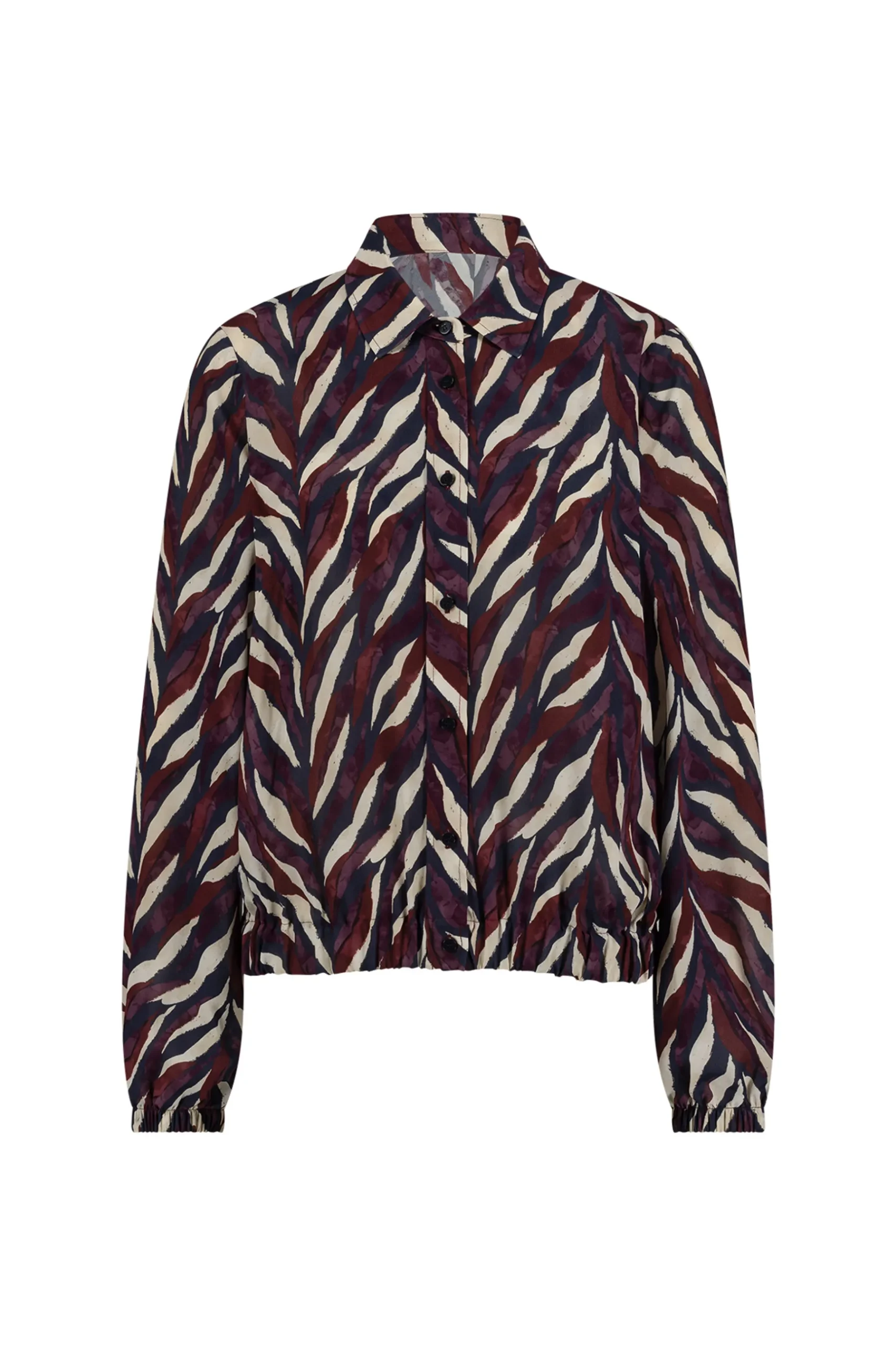 Jonny leaves crepe blouse -|Studio Anneloes Fashion