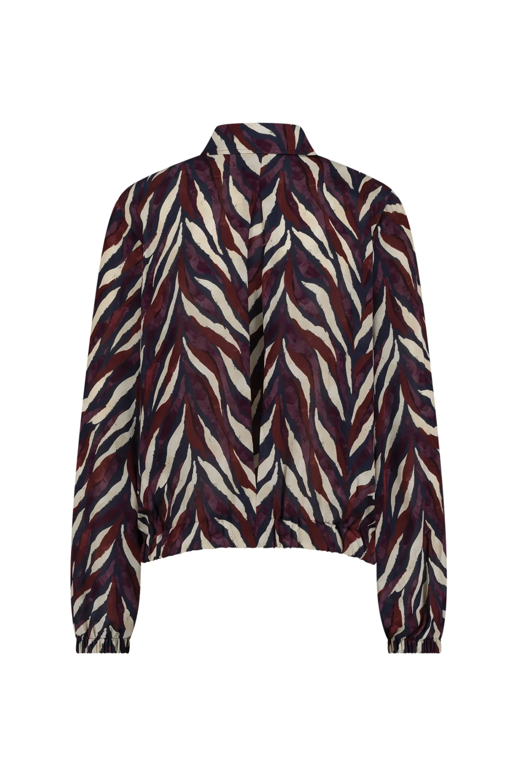 Jonny leaves crepe blouse -|Studio Anneloes Fashion