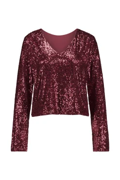 Julia 2way sequins top -|Studio Anneloes Discount