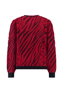 June zebra pullover -|Studio Anneloes Fashion