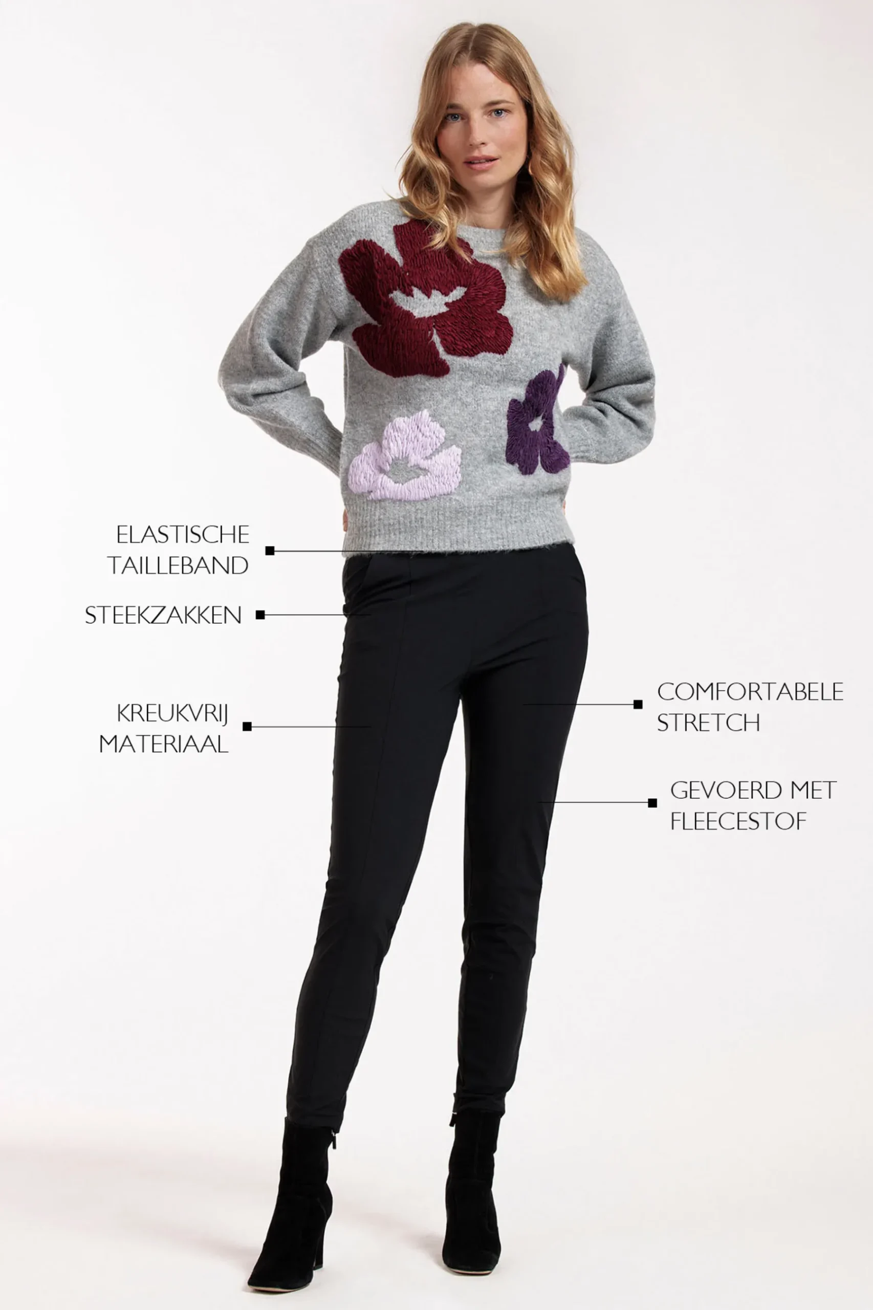 Kathy travel fleece trousers -|Studio Anneloes Outlet