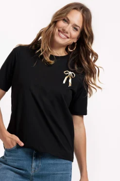 Klaasje bow tshirt -|Studio Anneloes Sale