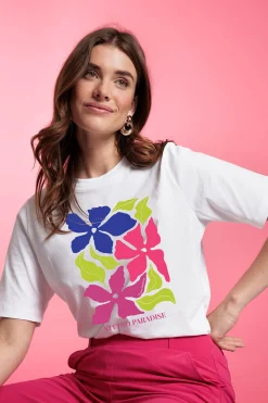 Klaasje floral tshirt -|Studio Anneloes Clearance