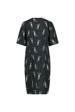 Lara dot panther dress -|Studio Anneloes Fashion