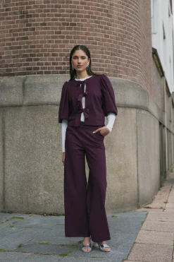 Lexie bonded trousers -|Studio Anneloes Discount