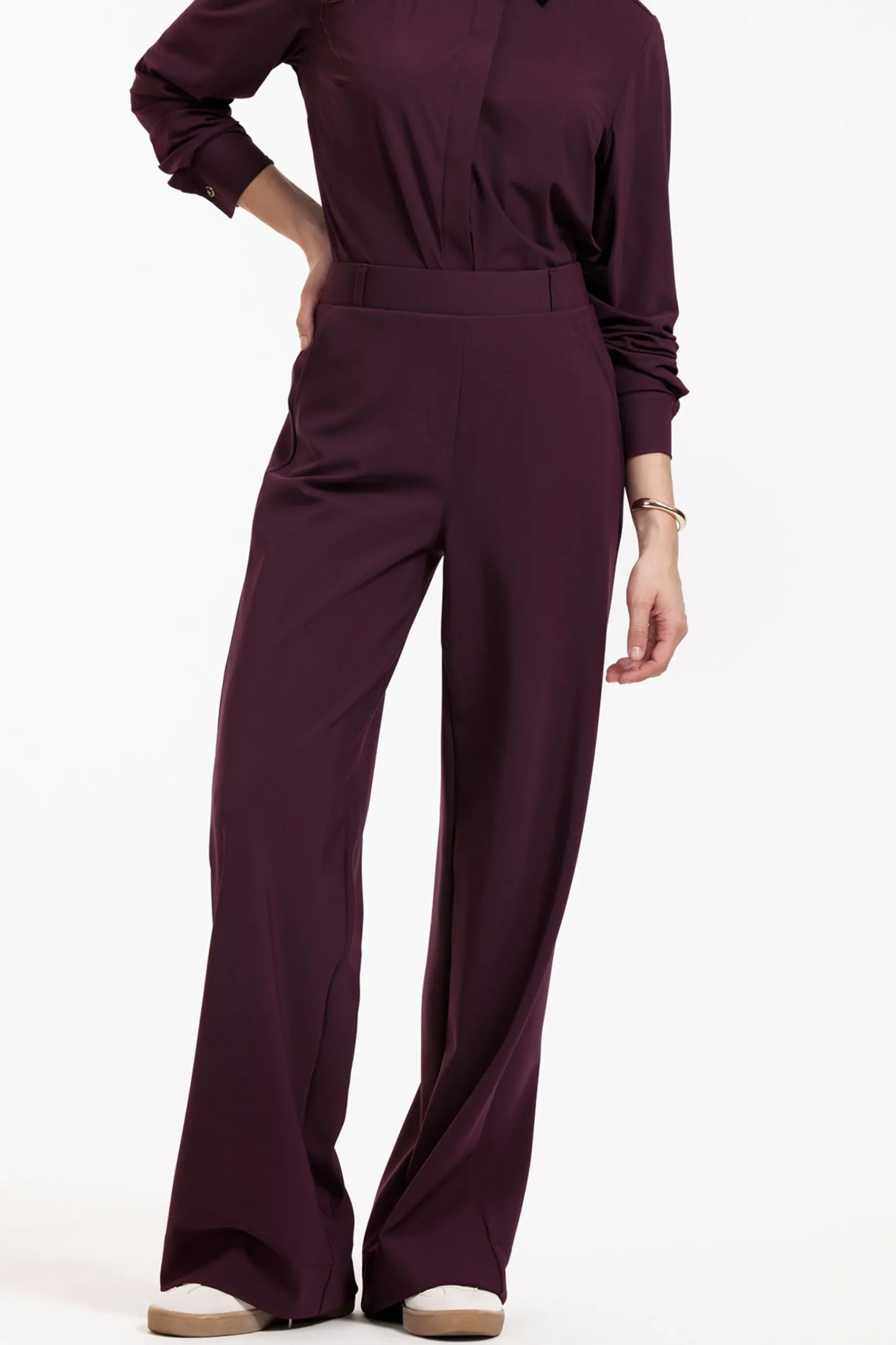 Lexie bonded trousers -|Studio Anneloes Discount