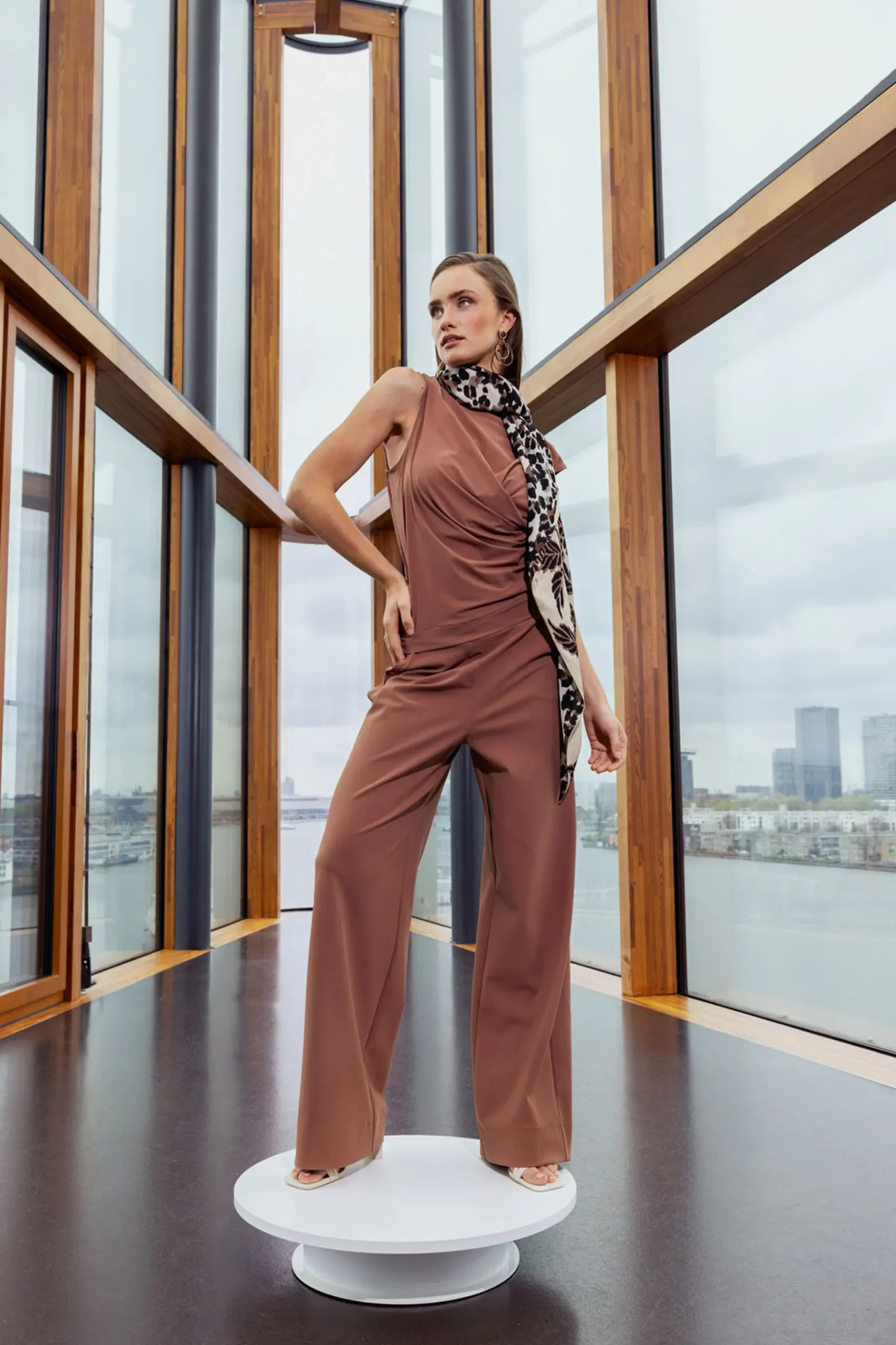 Lexie bonded trousers -|Studio Anneloes Hot