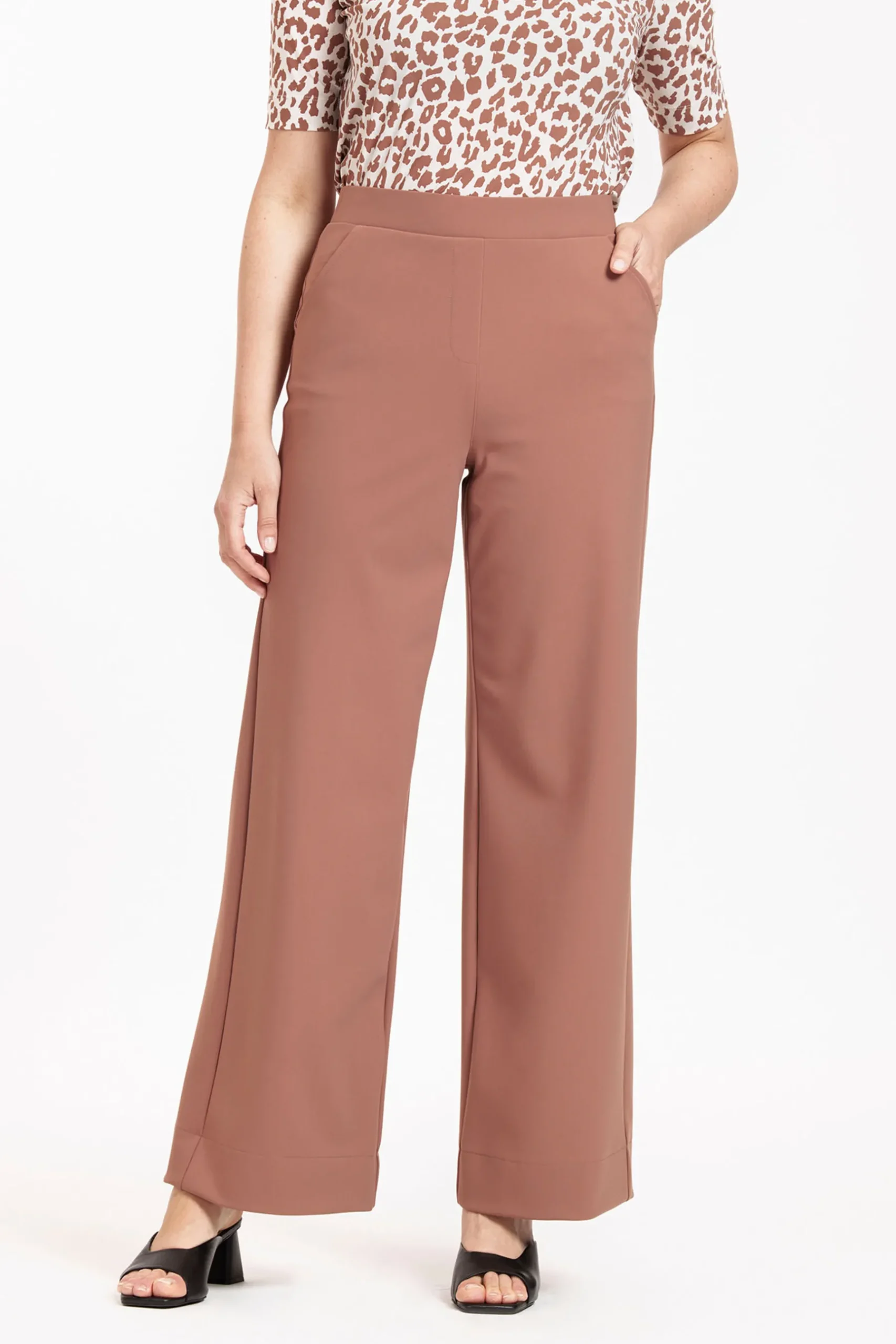 Lexie bonded trousers -|Studio Anneloes Hot