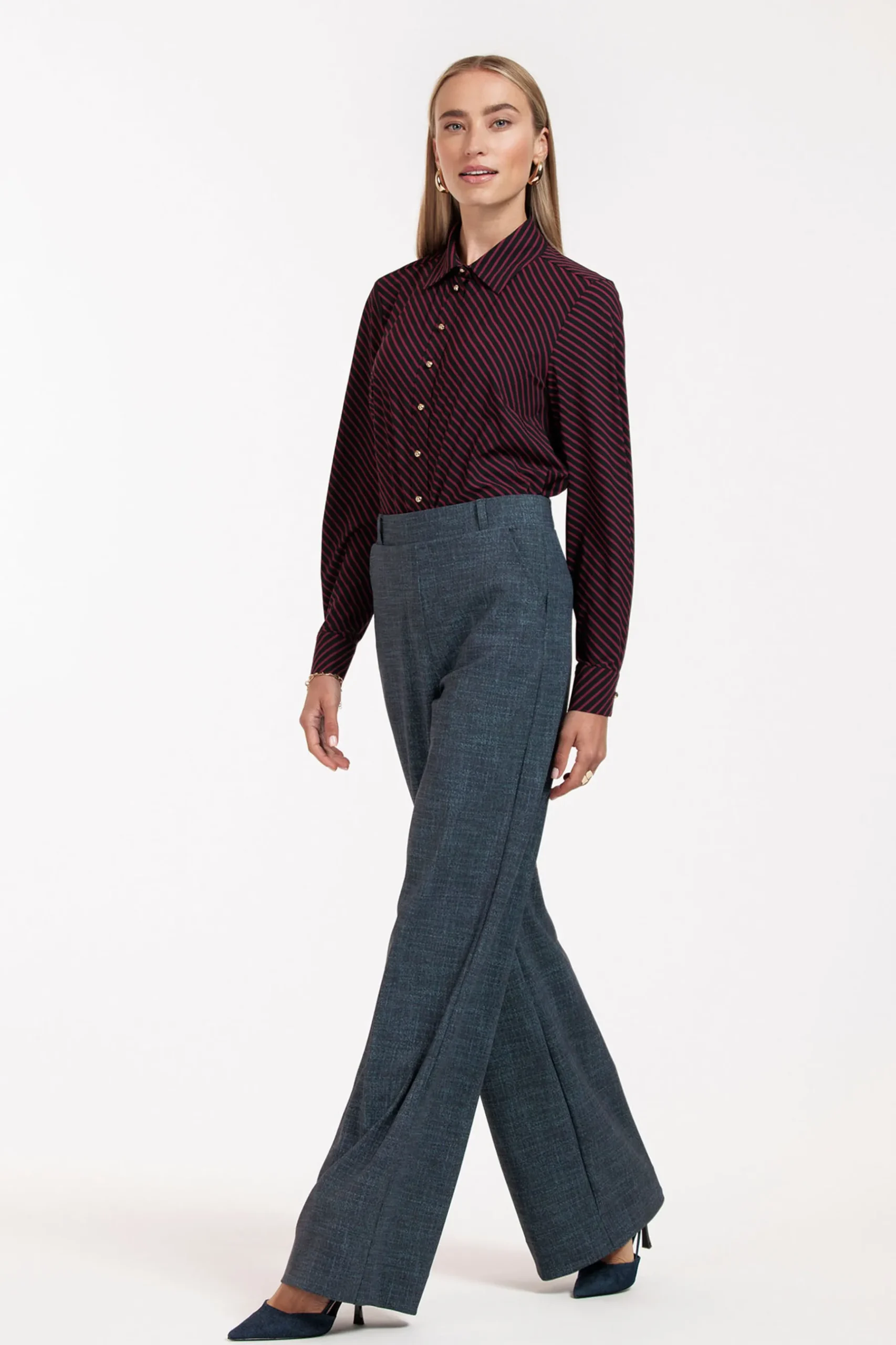 Lexie LONG bnd dnm tweed trousers -|Studio Anneloes Clearance