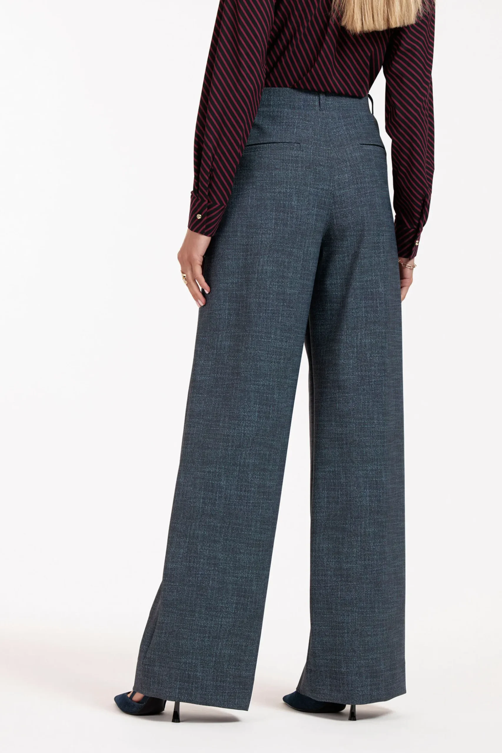 Lexie LONG bnd dnm tweed trousers -|Studio Anneloes Clearance