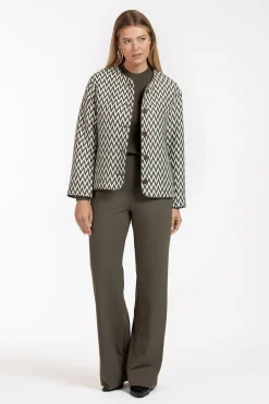 Lexie LONG bonded trousers -|Studio Anneloes Discount
