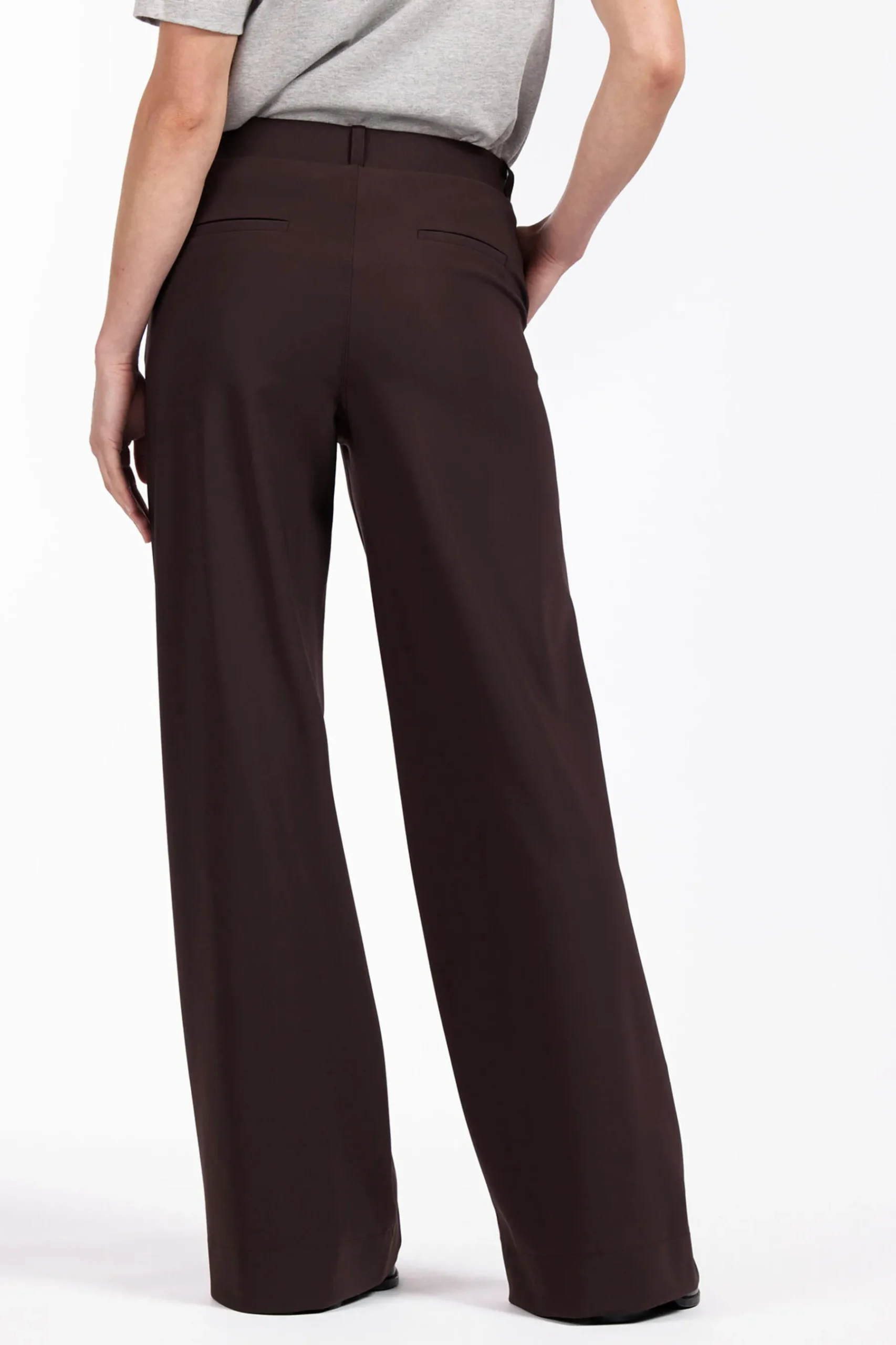 Lexie LONG bonded trousers -|Studio Anneloes Best