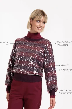 Lilly sequins pullover -|Studio Anneloes Sale
