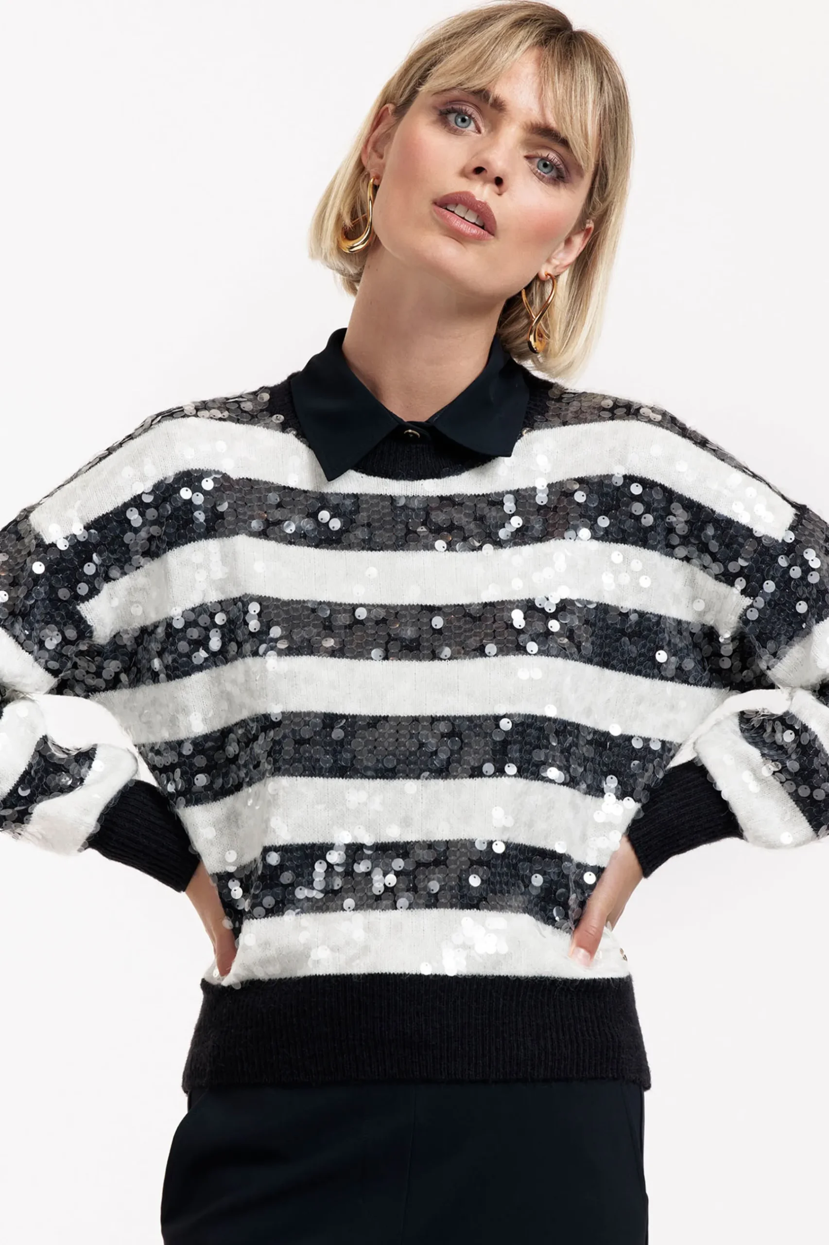 Lilly sequins pullover -|Studio Anneloes Discount