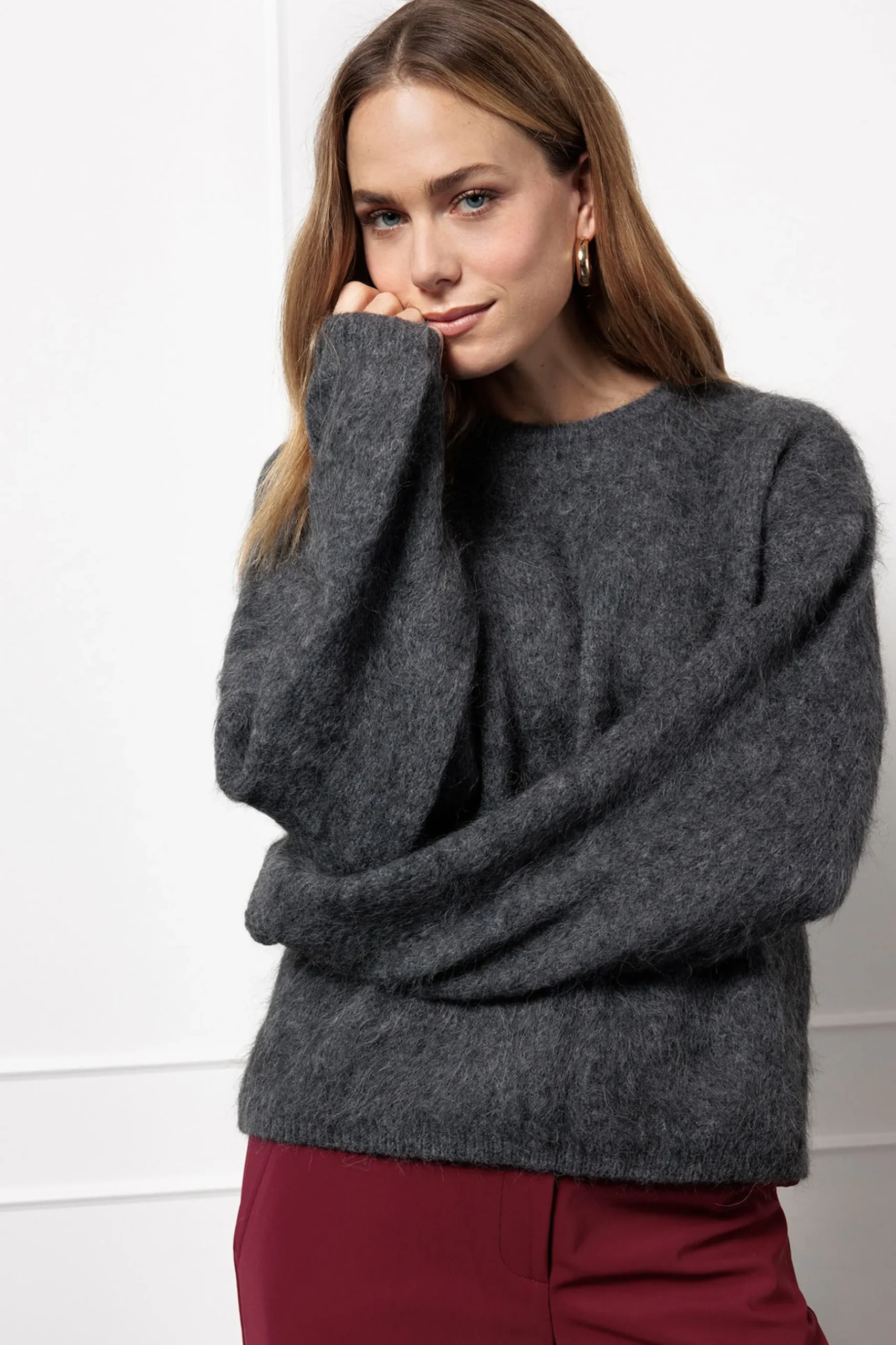 Lisette furry pullover -|Studio Anneloes Fashion