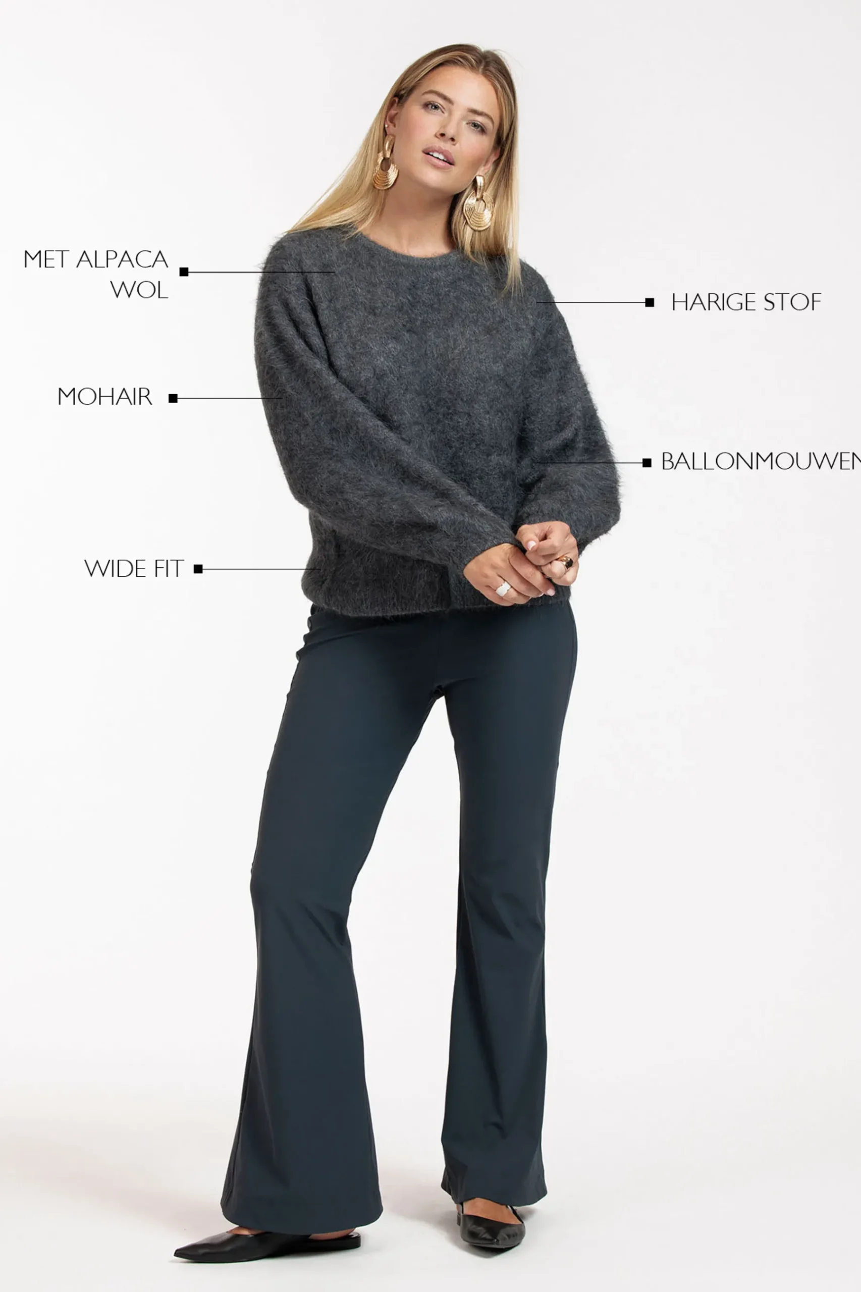 Lisette furry pullover -|Studio Anneloes Fashion