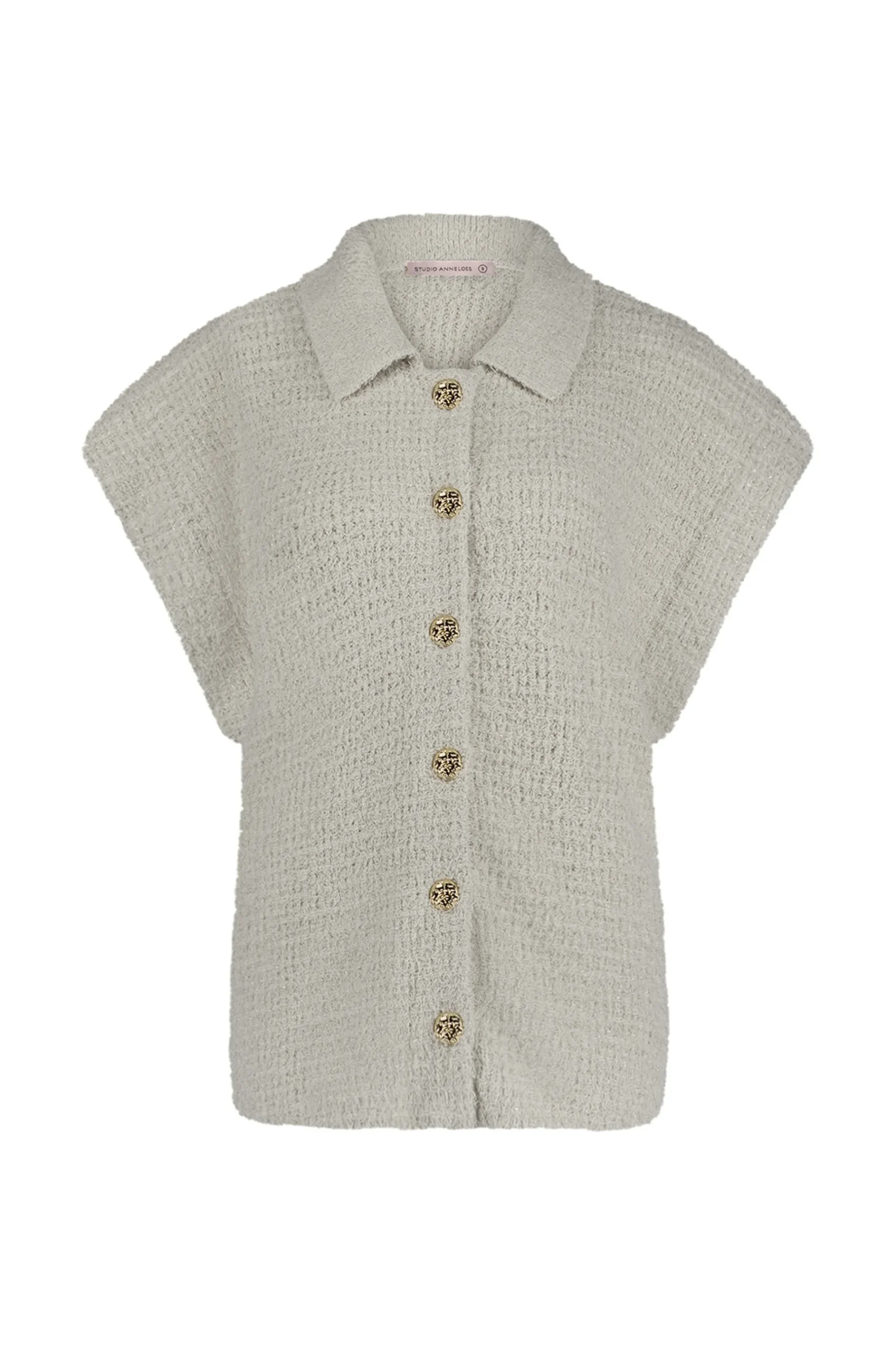 Lotte furry gilet -|Studio Anneloes Sale