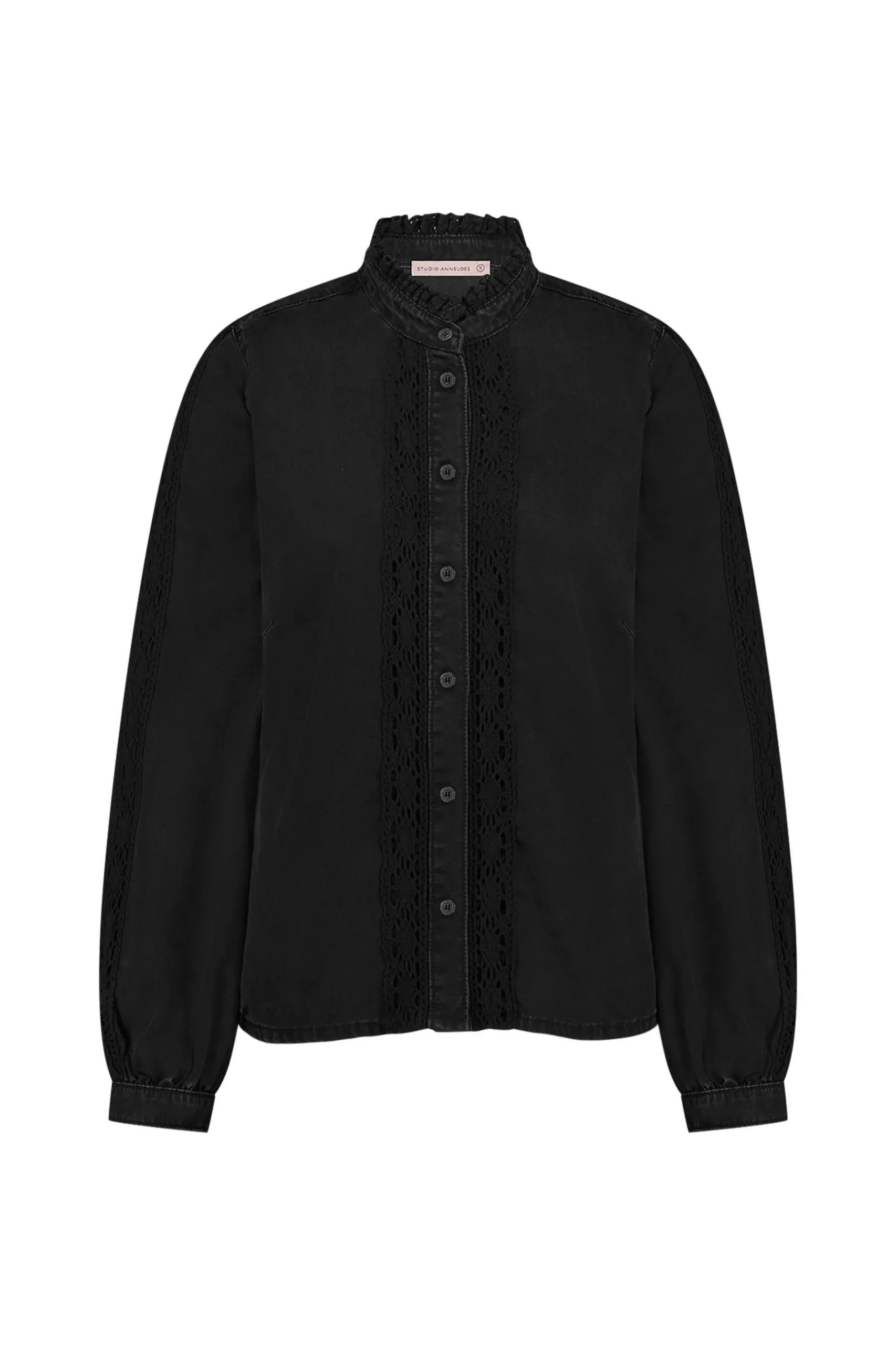 Lourdes denim blouse -|Studio Anneloes Sale
