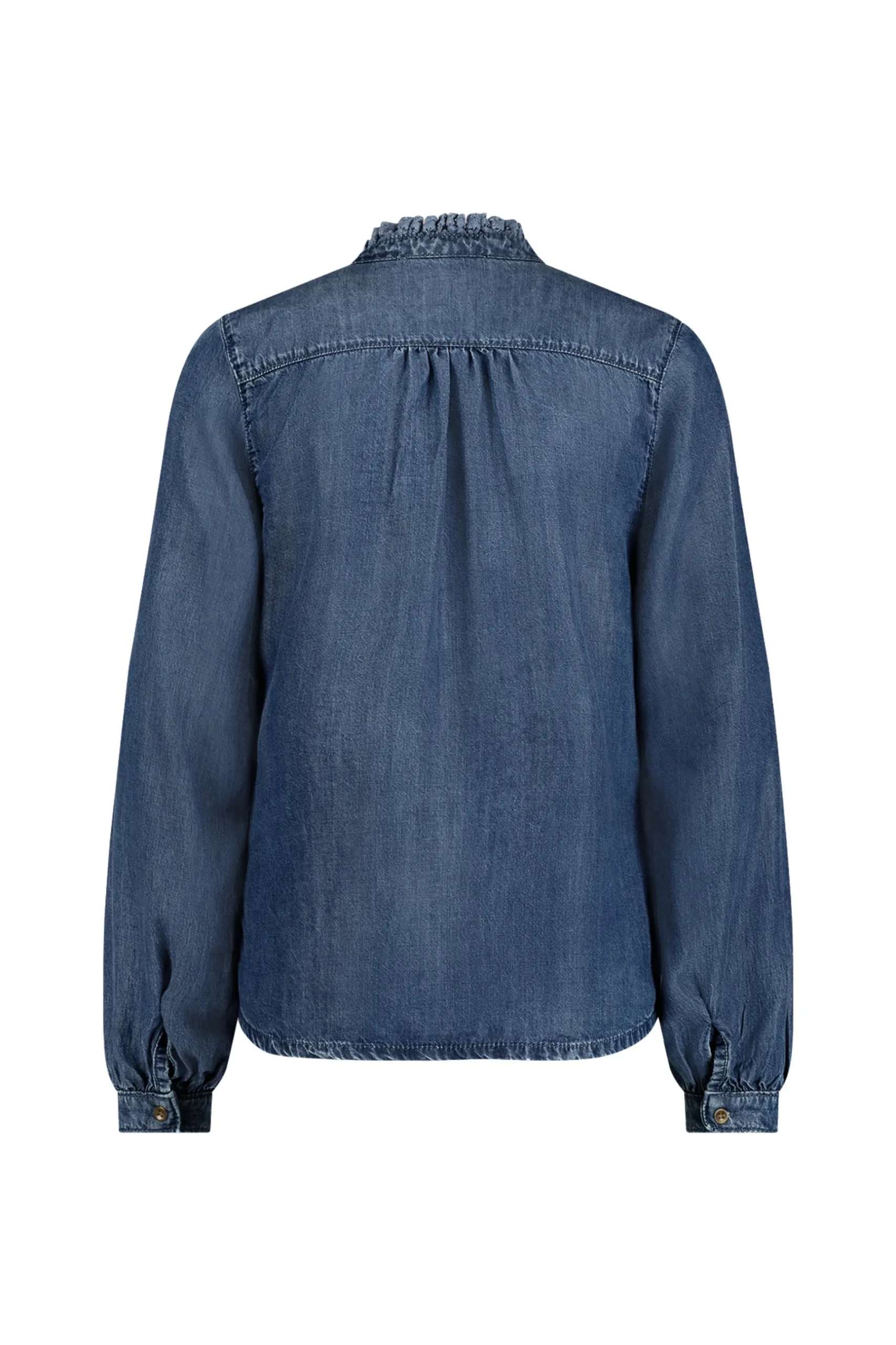 Lourdes denim blouse -|Studio Anneloes Sale