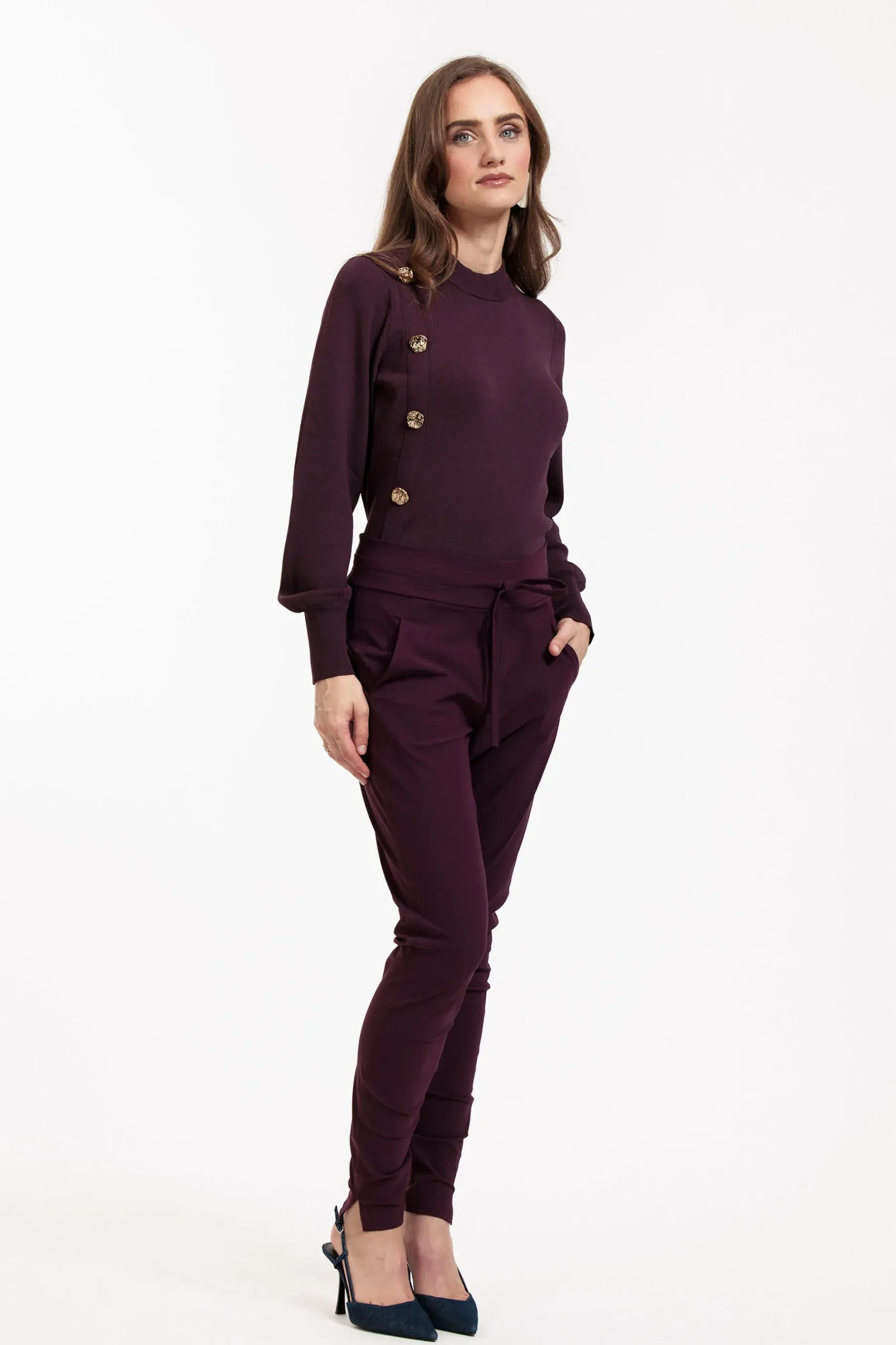 Lovis button pullover -|Studio Anneloes Online