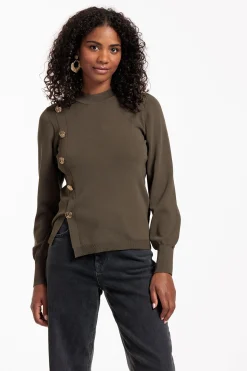 Lovis button pullover -|Studio Anneloes Online