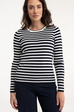 Luna stripe pullover -|Studio Anneloes Online