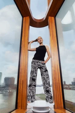 Luz palm trousers -|Studio Anneloes Hot