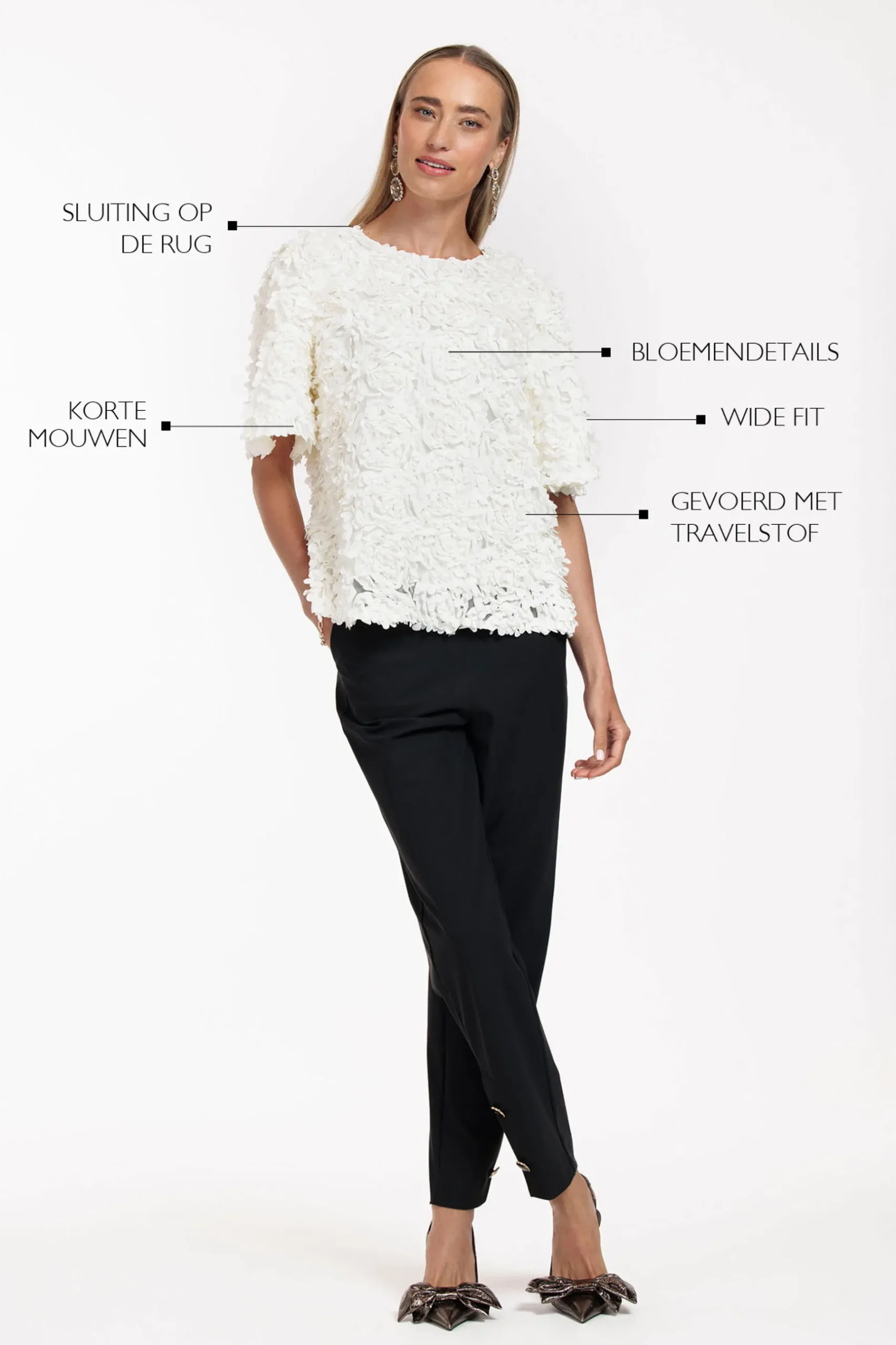 Madison flower top -|Studio Anneloes Clearance