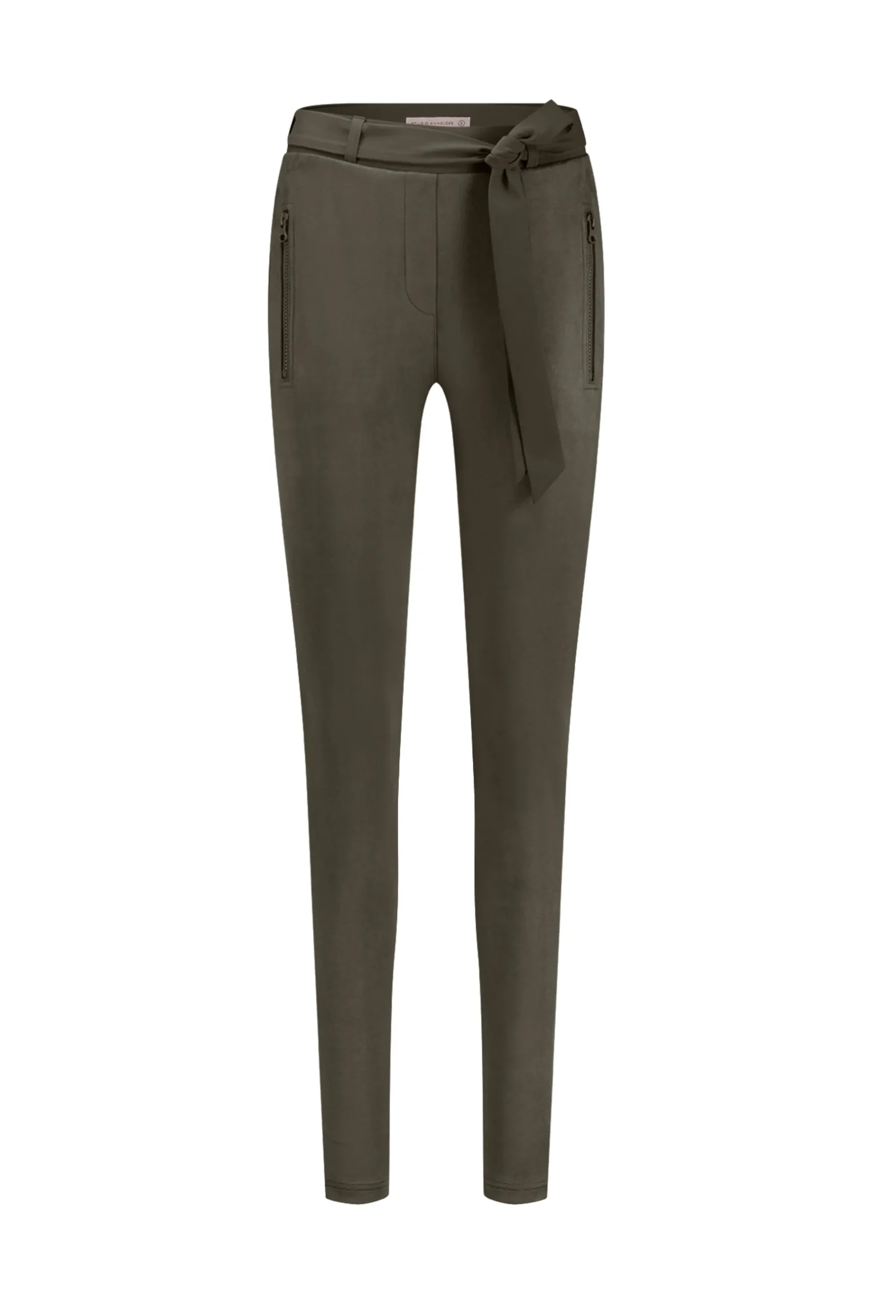 Margot faux suede trousers -|Studio Anneloes Sale