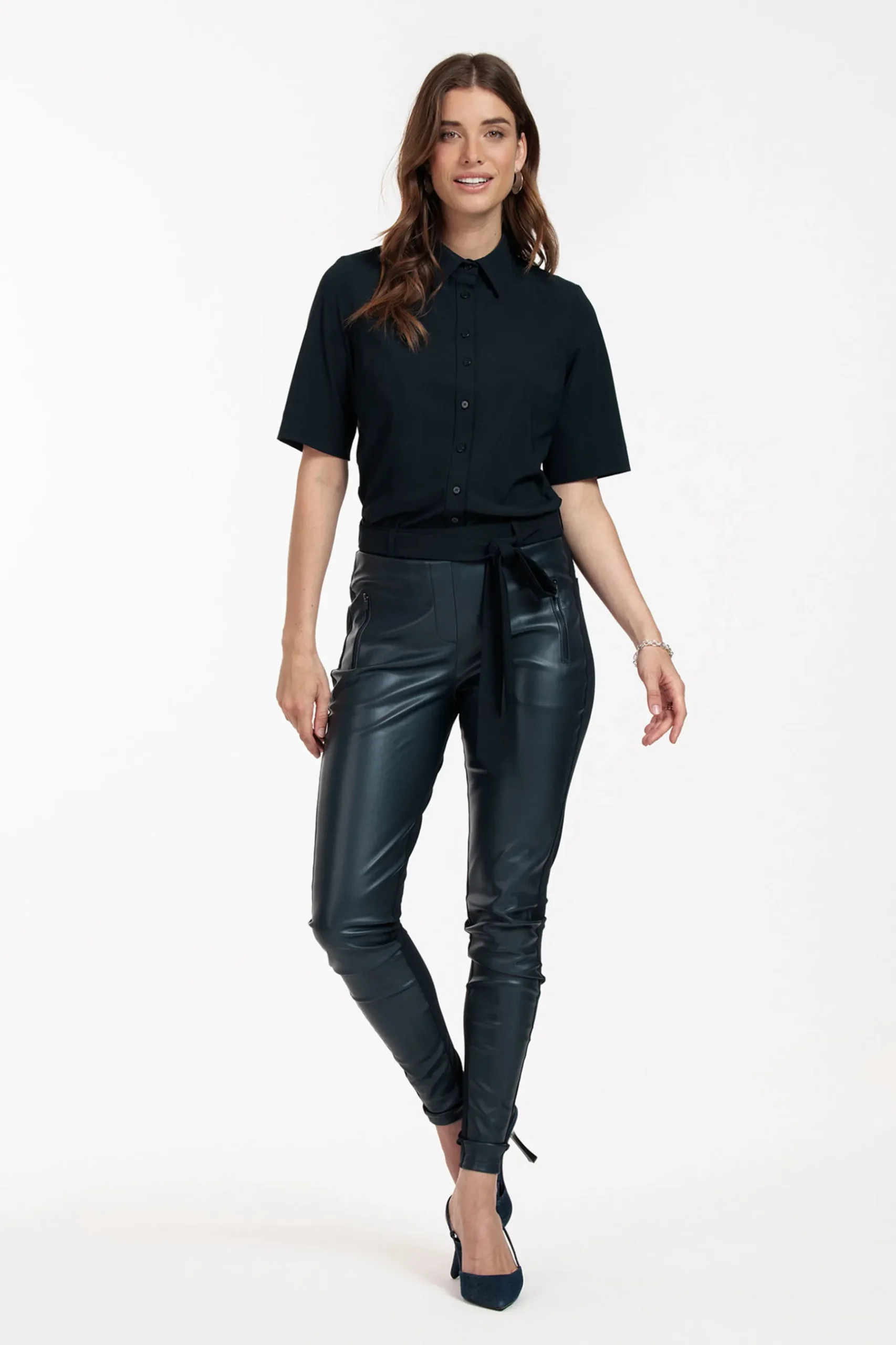 Margot leather trousers -|Studio Anneloes Fashion