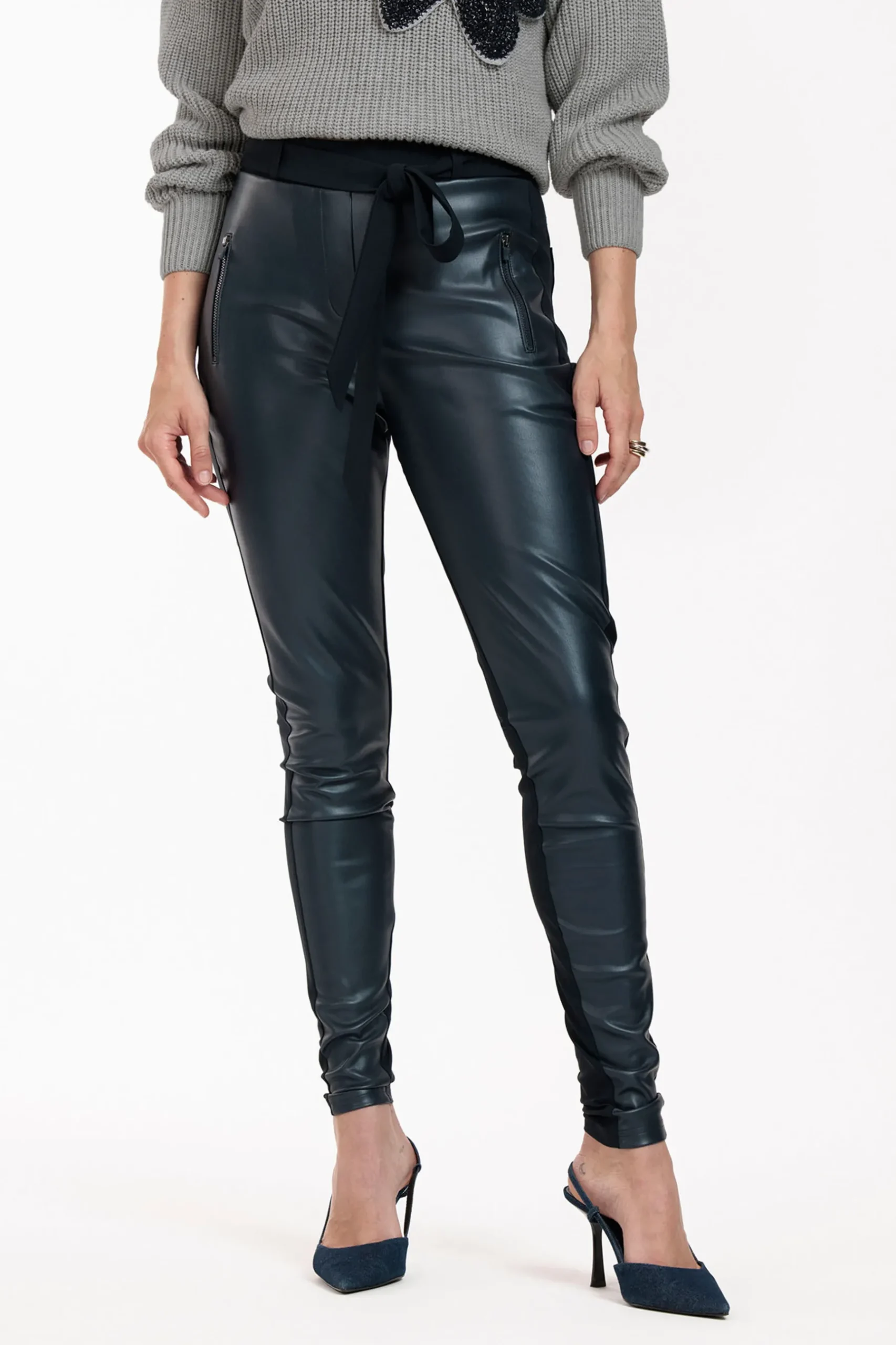 Margot leather trousers -|Studio Anneloes Fashion